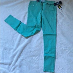 Mint Skinny Jeans